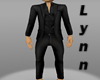 Solid Black Suit  & Shir