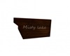 Misty Lake Cabin Sign
