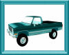 Chevy Truck in Teal