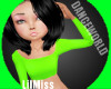 LilMiss Lime Green Tee