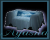 Xmas Loveseat Blue