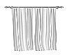 [ND] Sheer White Curtain