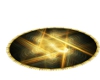 Gold Star Fractal Rug 1
