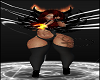 Fire Horns Animated Tail Halloween Devil Costumes Female Costumes Outfits