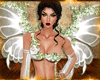 {W} White  Fairy Dress