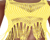 Yellow Fringed Top