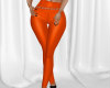Orange Belted Pants L