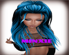 blue hair up