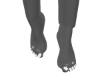 WHITE TOES
