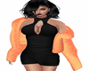 Fluffy Coat Orange
