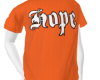 HS/ hope orange shirt