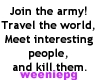 Join the Army  -stkr