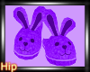 [HB]Bunny Slippers  Purp
