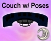 Indigo Pose Couch