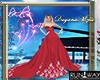 *DM* Gown Red Train