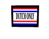  Dutch Sign