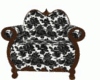 B&W baroque chair