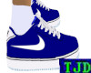 [TJ] Navy Retro Sneakers