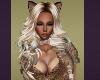 Pretty Blond Cat Kitty Cats Halloween Costume Pretty Sweet