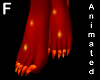 burning feet claws/shoes