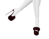 furry red heels