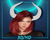 3D\HD Demon Horns