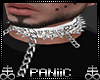 ✘ Spike x Chain Collar