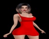 RLL Cocktail Dress Red