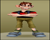 Funny Dancing Geek Boy Country Song Halloween Costumes Male Avatars Boys