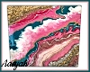Pink Geode Canvas