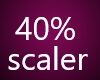 40 % scaler