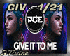 Give It To Me 2K23 + DM