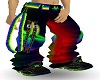 -x- toxic rainbow pants