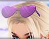 Ꮆ. Glasses Purple
