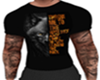 Black Wolf Shirt / Tats
