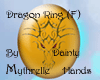 Dainty Dragon Ring (F)