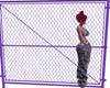 Add On Fence Purple Neon