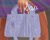 Lilac Suede Bag