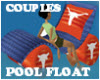 COUPLES POOL FLOAT