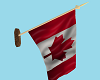 hanging canadian flag