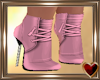 Soft Pink Ankle Boots