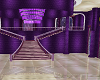 purple &blacl wedding ro