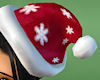 !Snowflake hat red