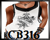 INFAMOUS Tank Top- WHITE