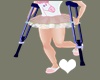 crutch with action M