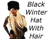 ~K~Black Winter Hat