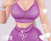 H. Purple Cozy PJs