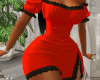 Lace Dress - Red V2