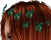 Peacock Butterfly Hair
