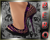 *B* Purple Net Shoes